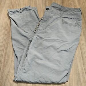 AFTCO Mens Fishing Pants Size 40 Blue Gray Nylon Technical Cargo Hiking Outdoor